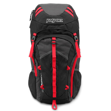 Jansport Katahdin 40 Backpack-Grey Tar/Forge Grey