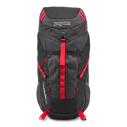 Jansport Katahdin 50 Backpack-Grey Tar/Forge Grey