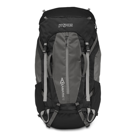 Jansport Klamath 75 Backpack-Black/Grey Tar