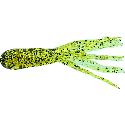 Jerry's Lures Mini Skirt Soft Bait, 20, 1 1/2in, Pumpkin Gold Mf, 81008