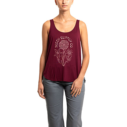 Jetty Aster Tank - Womens, Maroon, Medium, 26889