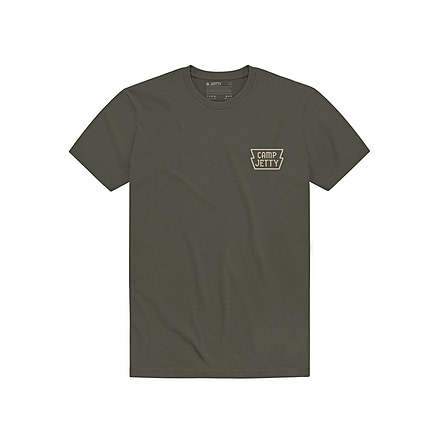 Jetty Camper Tee - Mens, Military, Small, 26198
