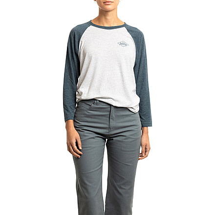 Jetty Cove Raglan Sleeve Tee - Womens, Indigo, Small, 29145