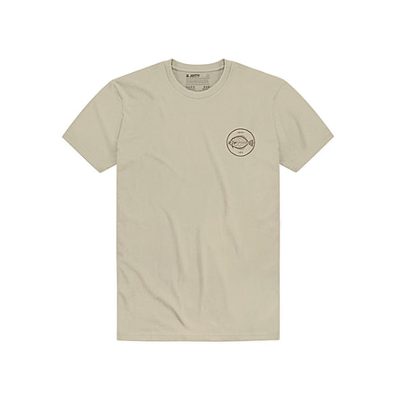 Jetty Flounder Tee - Mens, Tan, Small, 26118