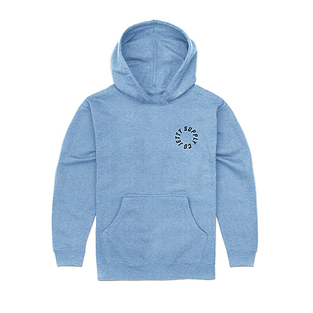 Jetty Grom Mackerel Hoodie - Kids, Light Blue, YS, 29448