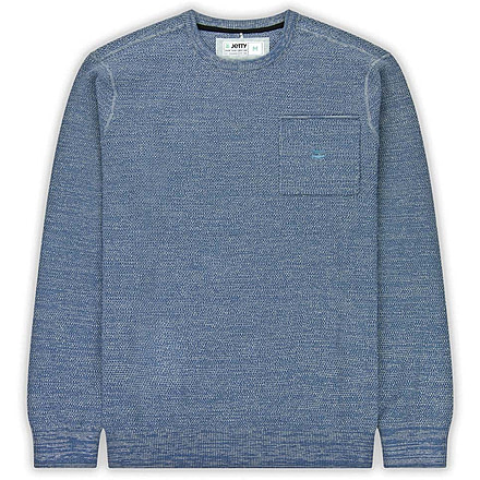 Jetty Mens Brine Sweater, Storm, 2XL, F24BRIN-M14005STR-XXL