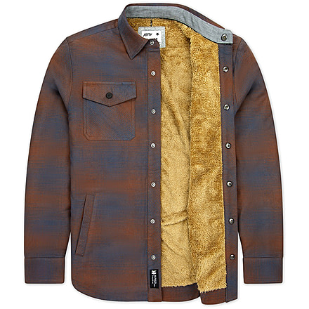 USED Jetty Sherpa Jacket - Men's, Indigo, XL, F21SHER-MLFIND-XL, EDEMO1