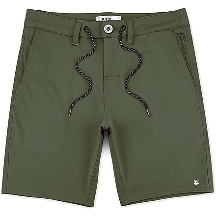 Jetty Traverse Utility Shorts - Mens, Military Green, 28, TRAVERS-MBMIL-28