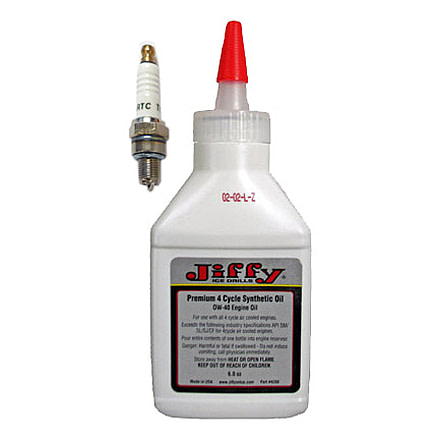 Jiffy 4-Stroke Tune-Up Kit for Jiffy PRO4 and 4G Engines, White/Red, Small, 4355