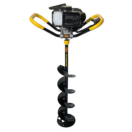 Jiffy Model 30 Gas w/XT Drill Assembly, Left Hand, 6in, Yellow/Black, Large, 30-06-ALL-XT