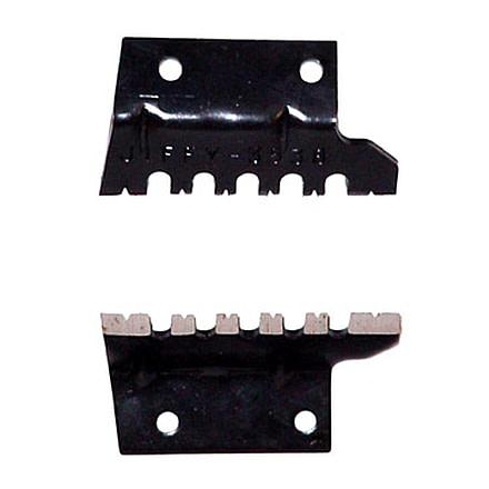 Jiffy Replacement Ripper Auger Blades , Left Hand, 6in, Black, Small, 3536