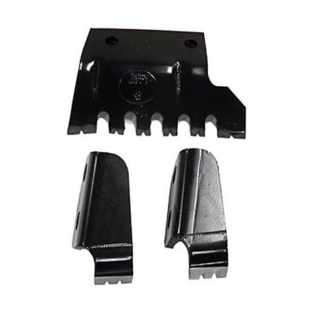 Jiffy Replacement STX Auger Blades, Left Hand, 6in, Black, Small, 3586-STX