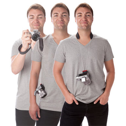 JOBY 3-Way Camera Strap, Charcoal JB01259-BWW
