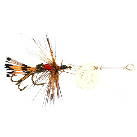 Joes Flies Super Striker Classic In-Line Spinner Fly, Sz 10, Royal Coachman, 197-10