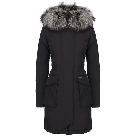 John Rich &amp; Bros Military Parka Fox - Women's -Black-Small