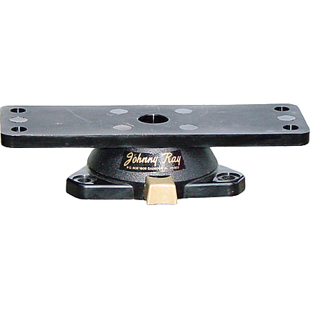 Johnny Ray Low Profile Push Button Release Swivel Mount Base Only, JR-300B