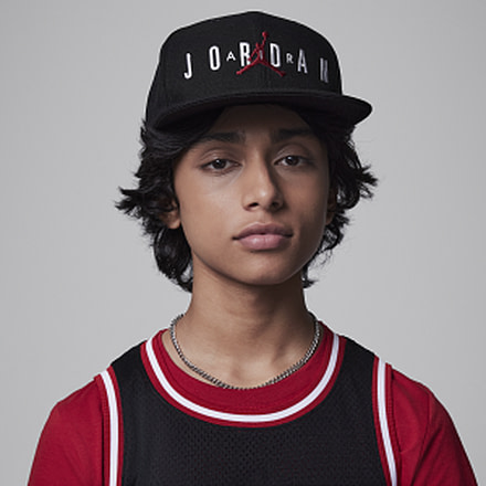 Jordan Jordan Jumpman Air Cap Big Kids Hat in Black 9A0128-023, Black, One Size, male, 12835769-00617847173929