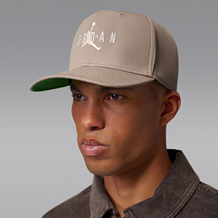 Jordan Jordan Pro Structured Hat in Brown IM5689-247, Brown, S/M, unisex, 1015880156-00198730663272