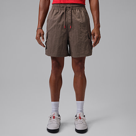 Jordan Mens Jordan Brooklyn Woven Cargo Shorts in Brown IM8967-274, Brown, XS, male, 1015941306-00198961067528