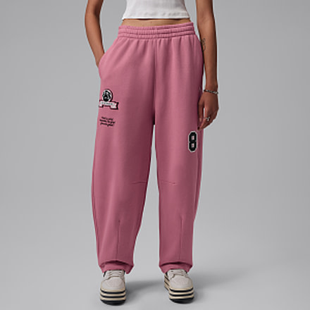 Jordan Womens Jordan Brooklyn Fleece Pants in Pink IM6990-667, Pink, L, female, 1015948470-00198962252787