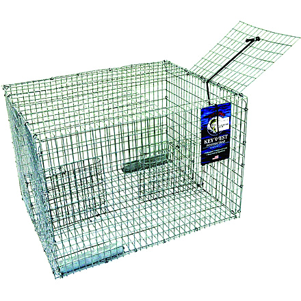 Joy Fish Key West Pinfish Trap Galvanized With Zinc Bar, Weights 15.5X13X11, PINFISH TRAP-KEY
