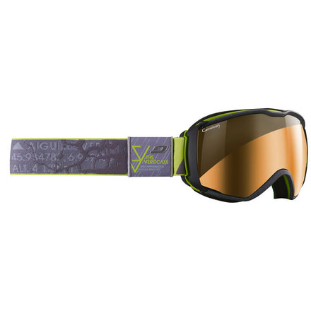 JULBO Aerospace Freerando Ski Goggles,Grey/Green,Camel Lenses, Large 74050145FS