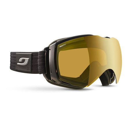 Julbo Aerospace Snow Goggles, Full Black, Reactiv Performance 1-3 HC Lens, Large, J74034149