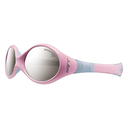 Julbo Looping 2 Kids Prescription Sunglasses + Cord with RX Single Vision Lenses for Babies 12-24 months, Frame Color Julbo Looping 2 Sunglasses - Pink/Blue