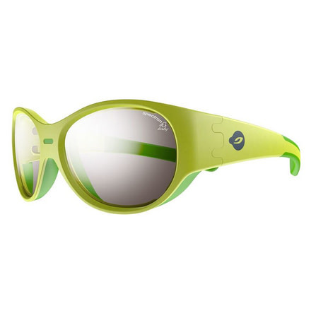 Julbo Puzzle Sunglasses,Lime/Green Frame,Spectron 4 Baby Lens J4861216