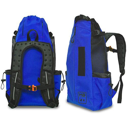 K9 Sport Sack Air Backpack Dog Carrier, LG, Blue, Blue, Large, Polyester, KSS-96490, EDEMO1