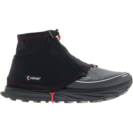 Kahtoola INSTA Gaiters Low, Black/Black, Small - Medium, KT07001