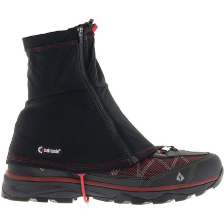 Kahtoola INSTA Gaiters Mid, Black/Black, Small - Medium, KT07009