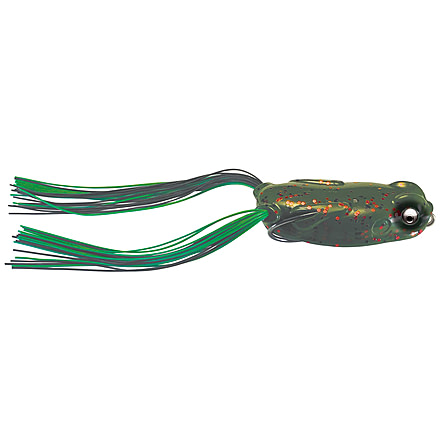 Kalin's Fishing Kalin Poppin' Rattlin' Google Eye Lily Stalker Soft Bait, 8, 2.5in, Party Time, PGF65-PT