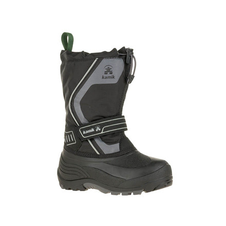 Kamik Snowcoast 3 Boots - Boys, Black/Charcoal, 12, NK8420S-BCH-12