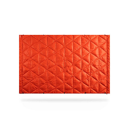 Kammok Bobcat 45 degrees F Down Trail Quilt, Ember Orange, bobcat-45-backpacking-quilt