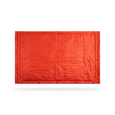Kammok Firebelly 30F Down Trail Quilt, 34.45oz, Ember Orange, frbl-30-bckp-quilt