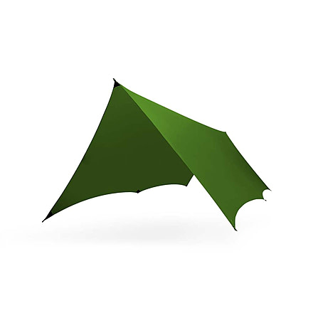 Kammok Kuhli UL Weather Shelter, 1-2 Pearson, Moss Green, kuhli-ultr-cam-tarp