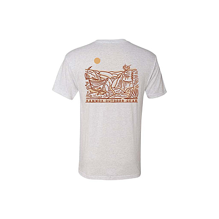 Kammok Rio Mesa Tee, Heather Gray, rio-mesa-tee