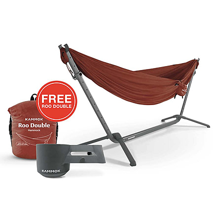 Kammok Swiftlet Hammock Stand Bundle, Sierra Red, swiftlet-ham-stand-bnd