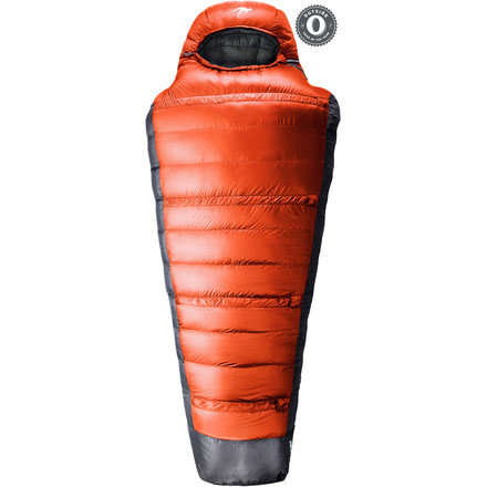 Kammok Thylacine Down Sleeping Bag-Roo Red/Stone Grey-Regular