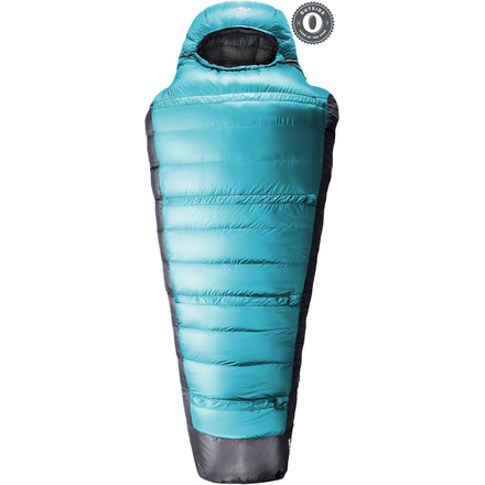 Kammok Thylacine Synthetic Sleeping Bag-Nakuru Blue/Stone Grey-Long