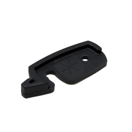 Karakoram Tip/Tail Clips W/ Rivets, Silver 50006