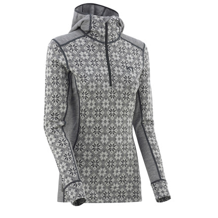 Kari Traa Rose Hood Thermal Top - Womens, Dove, Medium, 621777-DOVE-M