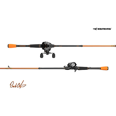 KastKing Brent Chapman Casting Combo 7' Heavy 2 pc Graphite, KCOCSTBRN-7H2RH