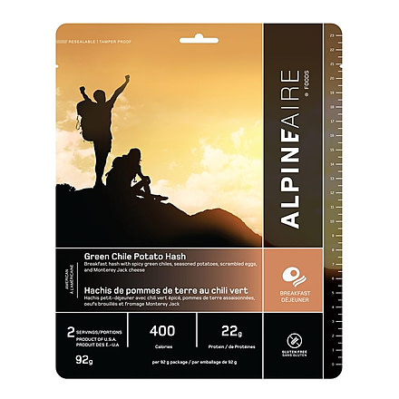 Katadyn Alpine Aire Foods Green Chili Potato Hash, 62165
