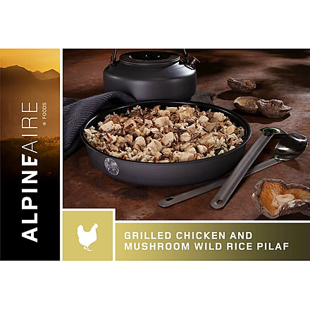 Katadyn Alpine Aire Foods Grilled Chicken and Mushroom Wild Rice Pilaf, 60350