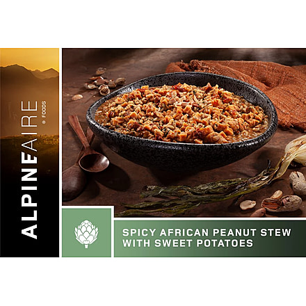 Katadyn Alpine Aire Foods Spicy African Peanut Stew with Sweet Potatoes, 60135