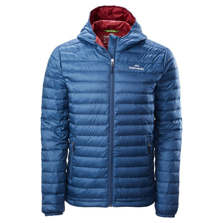 Kathmandu Heli Hooded Down Jacket - Mens, Blue Teal, L, A0268/NDK/L