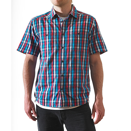 Kavu Big Joe Short Sleeve Shirt - Men's-X-Small-Lagoon