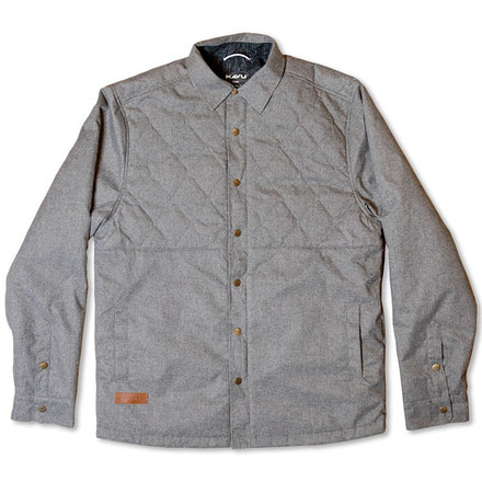 KAVU Delridge Jacket - Mens, Heather Grey, S, 373-807-1